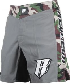 Revgear Spartan Pro Micro MMA Shorts - Grey - Camo
