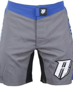 Revgear Spartan Pro Micro MMA Shorts - Grey & Blue 17 Revgear Spartan Pro Micro MMA Shorts - Grey & Blue