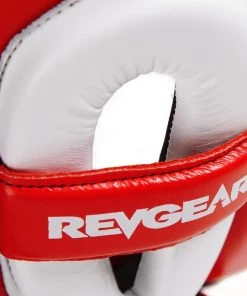 Revgear Guvnor Face Saver Head Guard - Red Head Guards 12 Revgear Guvnor Face Saver Head Guard - Red Head Guards