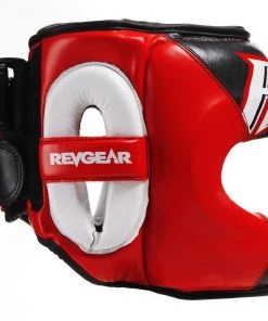 Revgear Guvnor Face Saver Head Guard - Red Head Guards