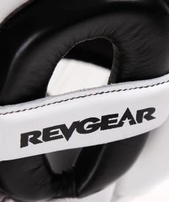 Revgear Guvnor Face Saver Head Guard - White Head Guards 12 Revgear Guvnor Face Saver Head Guard - White Head Guards