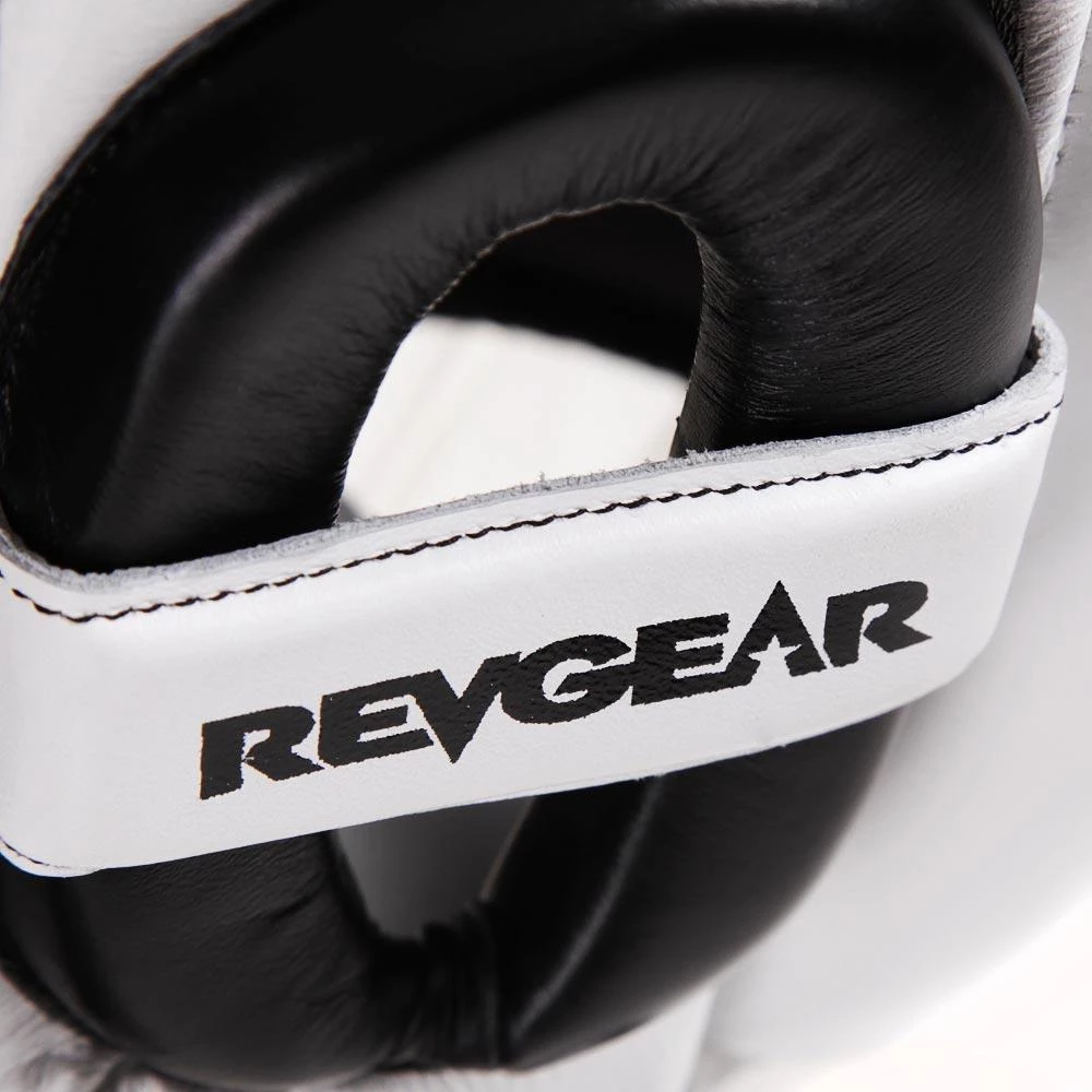 Revgear Guvnor Face Saver Head Guard - White Head Guards 6 Revgear Guvnor Face Saver Head Guard - White Head Guards