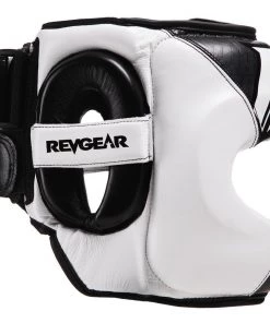 Revgear Guvnor Face Saver Head Guard - White Head Guards