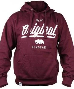Revgear Original Hoody - Burgundy APPAREL & ACCESSORIES