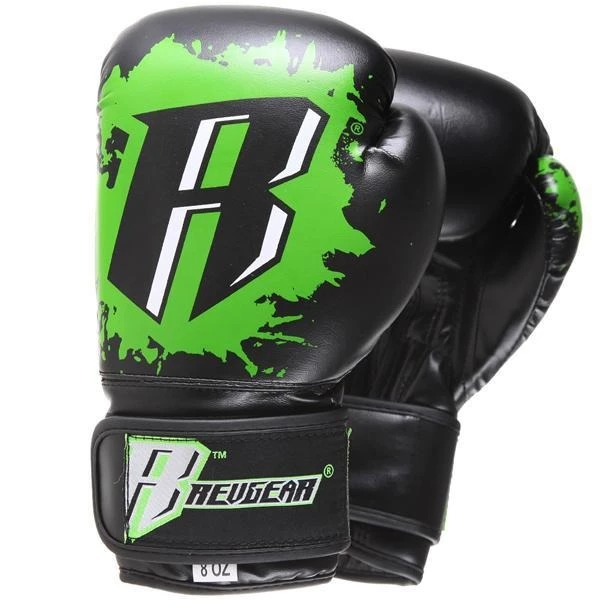 Revgear Kids Deluxe Boxing Gloves - Green 3 Revgear Kids Deluxe Boxing Gloves - Green