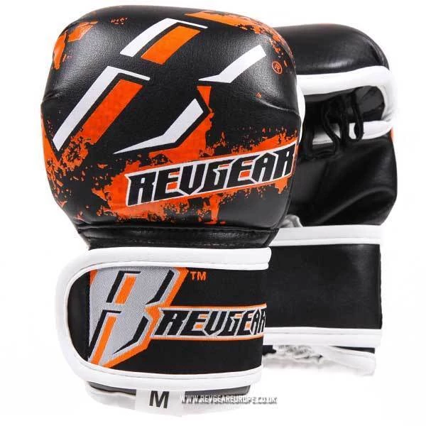 FIGHT GLOVES Revgear Kids Deluxe MMA Gloves - Orange 3 FIGHT GLOVES Revgear Kids Deluxe MMA Gloves - Orange