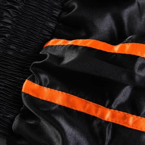 Revgear Kids Muay Thai Shorts - Black Orange 5 Revgear Kids Muay Thai Shorts - Black Orange