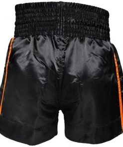 Revgear Kids Muay Thai Shorts - Black Orange 13 Revgear Kids Muay Thai Shorts - Black Orange