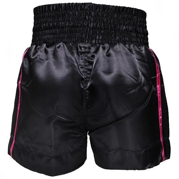 Revgear Kids Muay Thai Shorts - Black Pink 4 Revgear Kids Muay Thai Shorts - Black Pink