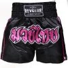 Revgear Kids Muay Thai Shorts - Black Pink 2 Revgear Kids Muay Thai Shorts - Black Pink