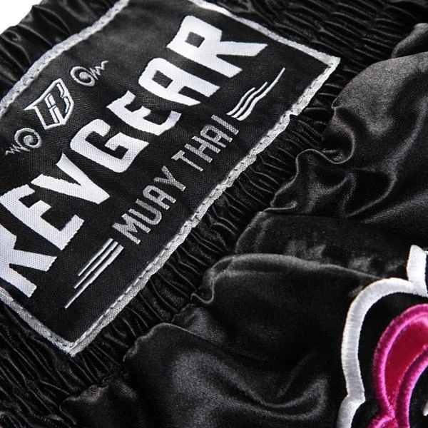 Revgear Kids Muay Thai Shorts - Black Pink 6 Revgear Kids Muay Thai Shorts - Black Pink