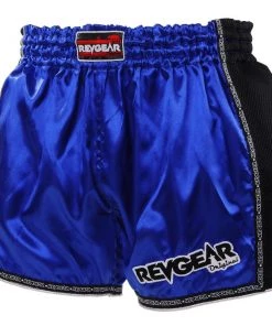 Revgear Original Muay Thai Shorts - Blue 16 Revgear Original Muay Thai Shorts - Blue