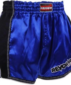 Revgear Original Muay Thai Shorts - Blue 18 Revgear Original Muay Thai Shorts - Blue