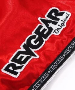 Revgear Original Muay Thai Shorts - Red 19 Revgear Original Muay Thai Shorts - Red