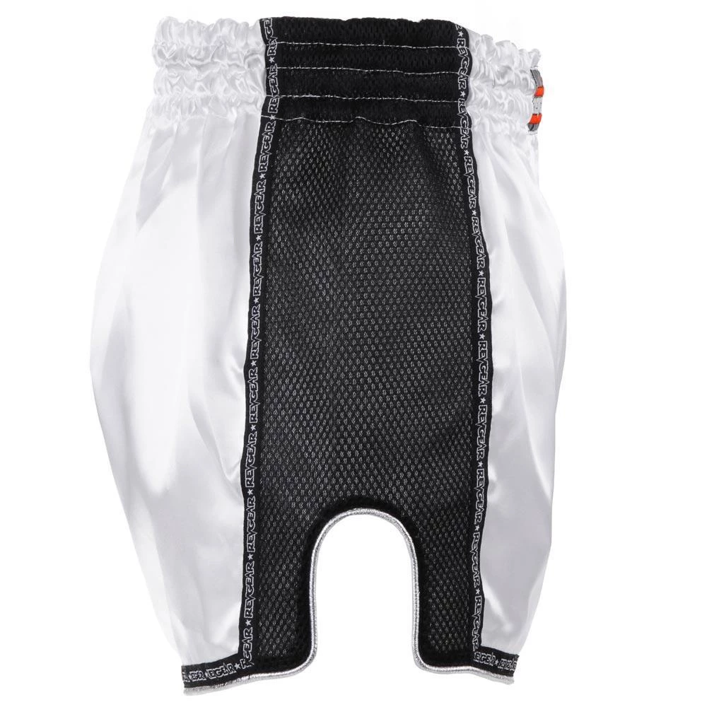 Revgear Original Muay Thai Shorts - White 7 Revgear Original Muay Thai Shorts - White