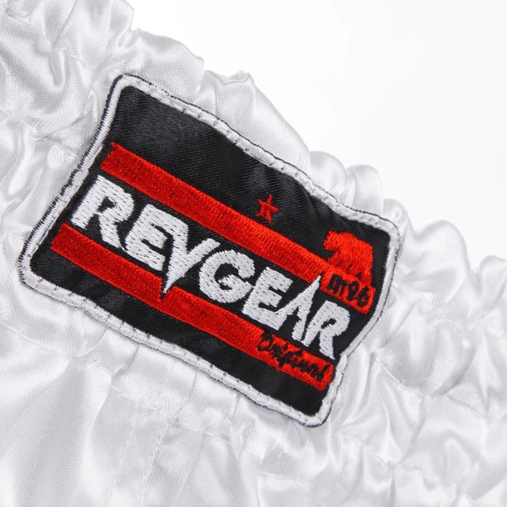 Revgear Original Muay Thai Shorts - White 9 Revgear Original Muay Thai Shorts - White