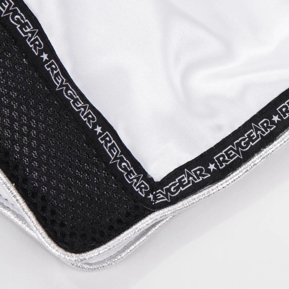 Revgear Original Muay Thai Shorts - White 12 Revgear Original Muay Thai Shorts - White
