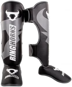 PROTECTION Venum Ringhorns Charger Shin Guards Instep 16 PROTECTION Venum Ringhorns Charger Shin Guards Instep