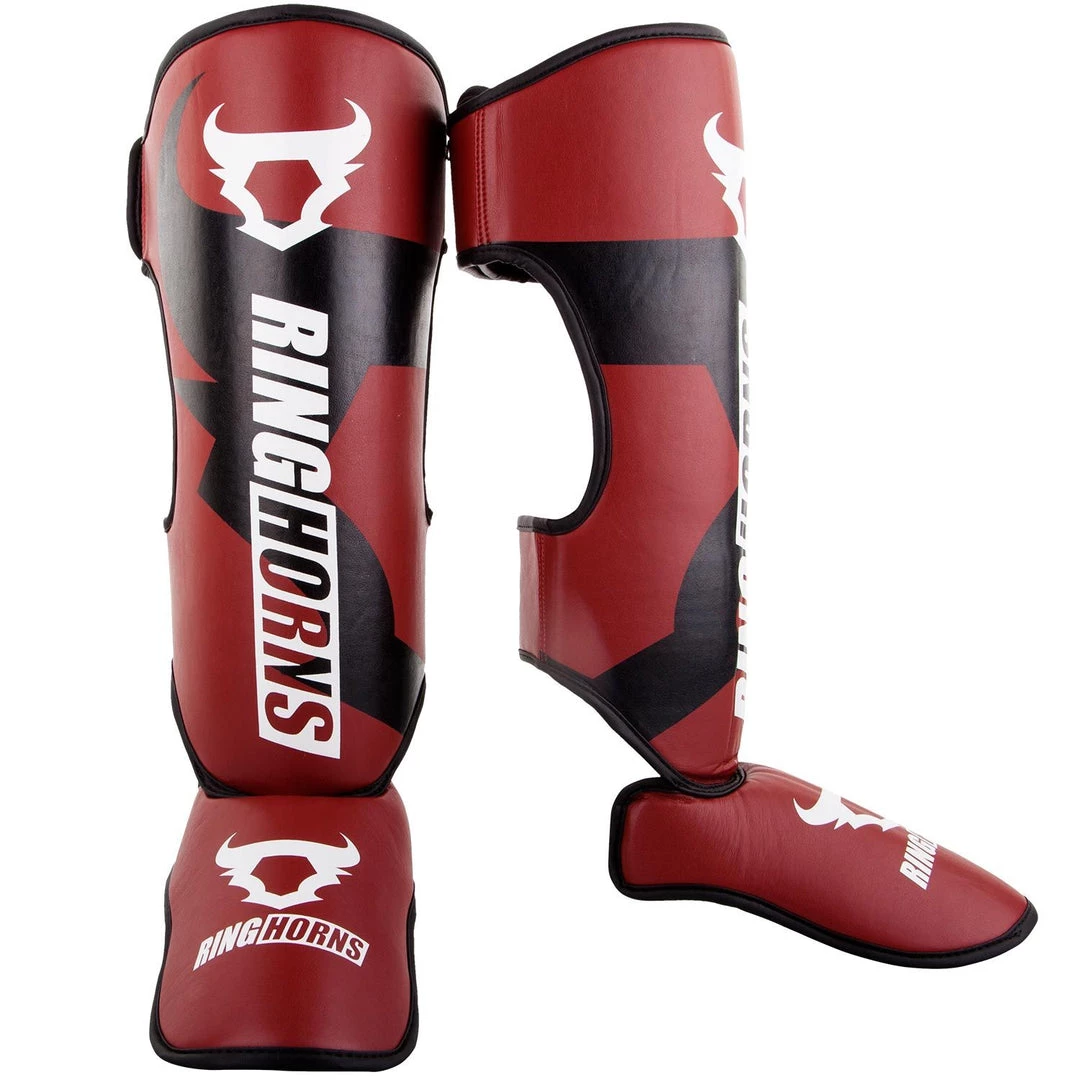 PROTECTION Venum Ringhorns Charger Shin Guards Instep 6 PROTECTION Venum Ringhorns Charger Shin Guards Instep