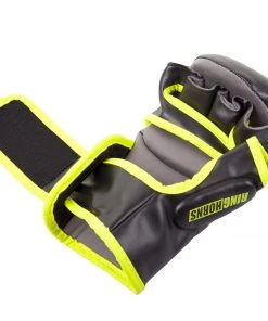 Venum Ringhorns Charger MMA Sparring Gloves - Black/Neo Yellow FIGHT GLOVES 10 Venum Ringhorns Charger MMA Sparring Gloves - Black/Neo Yellow FIGHT GLOVES
