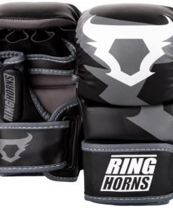 FIGHT GLOVES Venum Ringhorns Charger MMA Sparring Gloves - Black/White