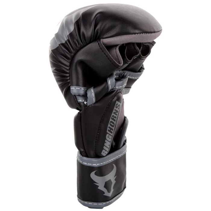 FIGHT GLOVES Venum Ringhorns Charger MMA Sparring Gloves - Black/White 4 FIGHT GLOVES Venum Ringhorns Charger MMA Sparring Gloves - Black/White