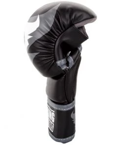 FIGHT GLOVES Venum Ringhorns Charger MMA Sparring Gloves - Black/White 8 FIGHT GLOVES Venum Ringhorns Charger MMA Sparring Gloves - Black/White