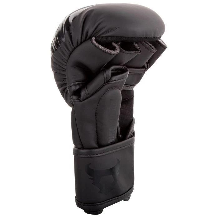 Venum Ringhorns Charger MMA Sparring Gloves - Black/Black 4 Venum Ringhorns Charger MMA Sparring Gloves - Black/Black