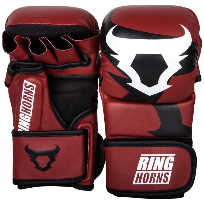 FIGHT GLOVES Venum Ringhorns Charger MMA Sparring Gloves - Red 3 FIGHT GLOVES Venum Ringhorns Charger MMA Sparring Gloves - Red