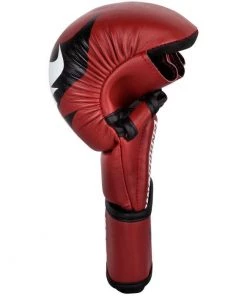 FIGHT GLOVES Venum Ringhorns Charger MMA Sparring Gloves - Red
