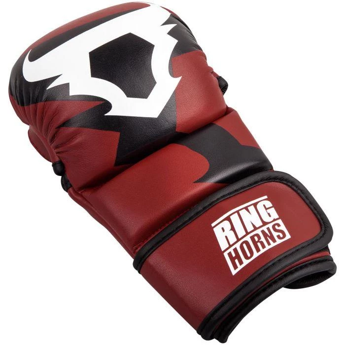 FIGHT GLOVES Venum Ringhorns Charger MMA Sparring Gloves - Red 6 FIGHT GLOVES Venum Ringhorns Charger MMA Sparring Gloves - Red