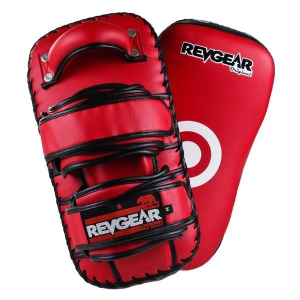 Revgear Original Thai Kick Pads - Red 3 Revgear Original Thai Kick Pads - Red