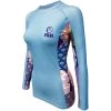 Fuji Sports Women's Kimono Rash Guard Blue Rashguards